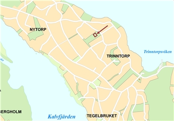 Karta över Mobiltelefonmast i Trinntorp