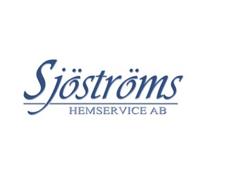 Sjöströms hemservice AB. Logotyp. 