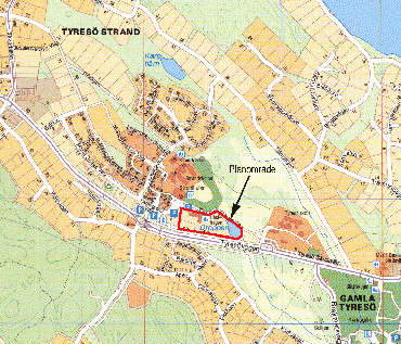 Karta över Hästhagens förskola